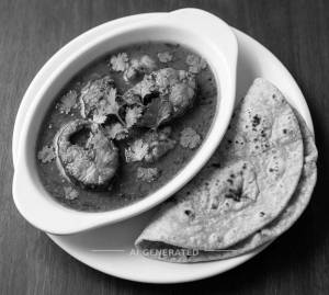 Fish Curry + Tanduri Roti (2 pieces)