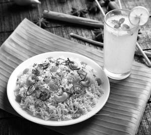 Ghee Rice + Lime Juice