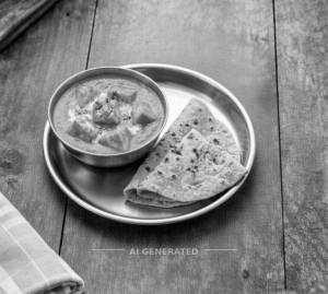 Paneer Butter Masala + Tawa Roti (2 Pieces)