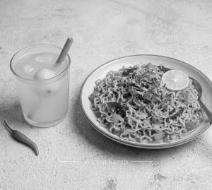 Punjabi Tadka Maggi + Cold Drink