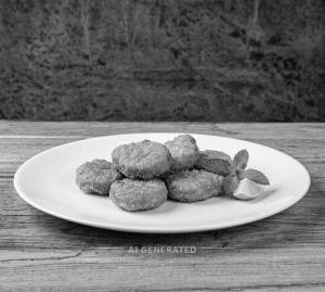 Chicken Nuggets [6 Pieces] + Mint Lime