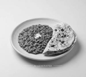Matki Masala + Tandoor Roti (2 pieces)