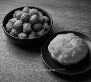 Kurma + Extra Bhature (1 Piece)