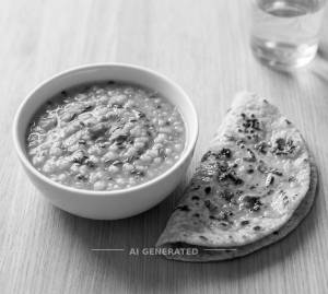 Dal Jeera + Tawa Butter Roti (1 Piece)