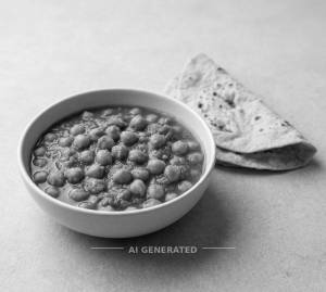 Chana Masala + Plain Roti (2 pieces)