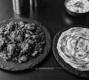 Chettinad chilli chicken gravy + Parotta Set (1 piece)