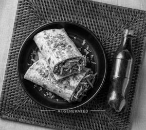 Veg Roll + Cold Drinks [200Ml]