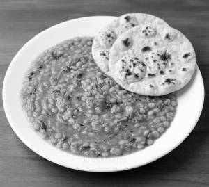 Dal Fry + Tandoori Roti Plain (2 pieces)