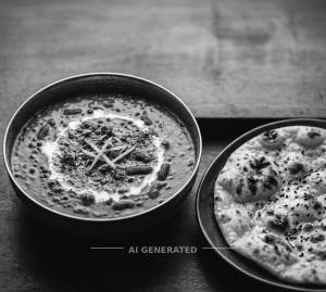 Dal Mughlai + Tandoori Roti (1 Piece)