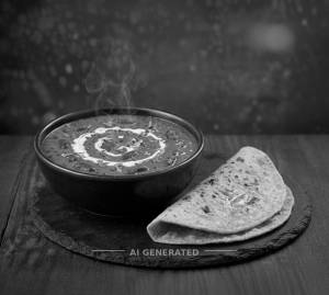 Dal Makhani + Roti (1 Piece)
