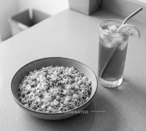 Corn Cheese Maggi + Nestea Lemon Iced Tea