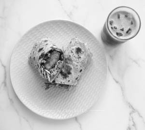 Aloo Tikki Wrap + Cold Coffee