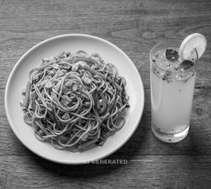 Veg Noodles + Spicy Lemon