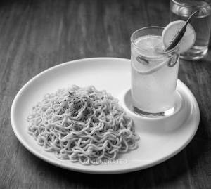 Plain Maggi + Spicy Lemon