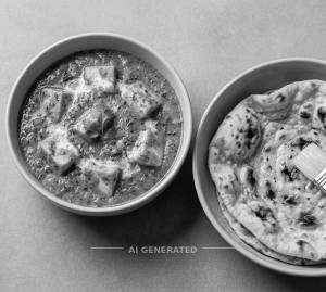 Paneer Lajawab + Tadoori Roti (1 piece)