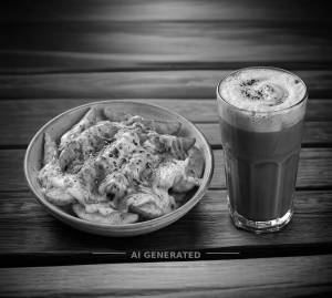 Peri Peri Cheese Delight + Classic Cold Coffee