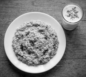 Dal kichdi + Buttermilk