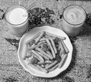 SALTY FRENCH FRIES + Vanilla [Shake and Smoothies]