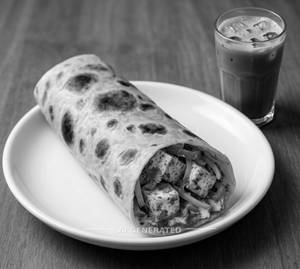 Paneer Roll + Plain Cold Coffee