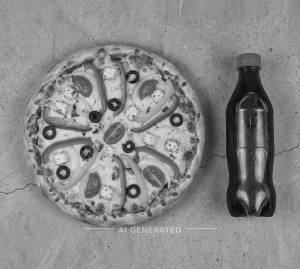Deluxe Veggie Pizza + Cold Drinks 300 Ml