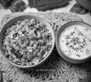 Swaminarayan Pulao + Chaas (Masala)