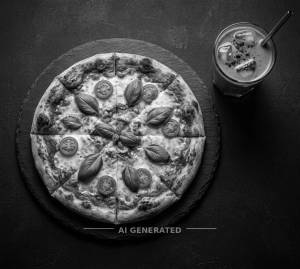 Margherita Pizza [7 Inches] + Cold Coffee
