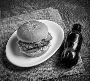 Chicken Burger + Cold Drink