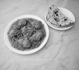 Chicken Punjabi Masala + Tandoori Roti (2 pieces)