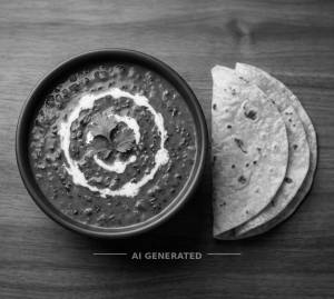 Dal Makhani + Rumali Roti (2 pieces)