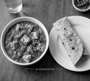 Paneer Chatpata + Chapati (1 piece)