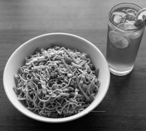 Veg Maggi + Lime Iced Tea