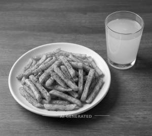 Peri peri french fries + Lemon juice