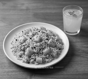 Aloo Rice + Lemon Juice [Juices]