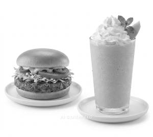 Spicy Veg Burger + Tropical Ice Burg