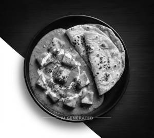 Butter Paneer Masala + Tawa Roti (2 pieces)