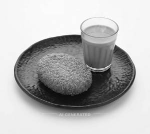 Veg Cutlet + Tea