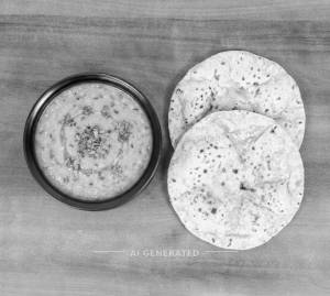 Dal Fry [300Gms] + Plain Tawa Roti [2 Pieces]