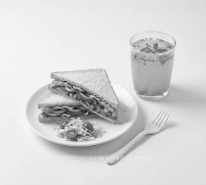 Veg Sandwich + Masala Lemonade