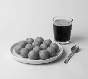 Fried Potato Balls [15 Pieces] + Cold Coffee