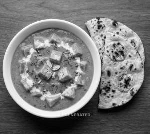 Shahi Paneer + Tandoori Roti (2 Pieces)