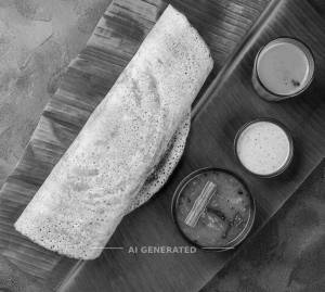 Plain Dosa + Tea
