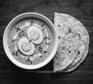 Egg Mughlai + Rumali Roti (2 pieces)