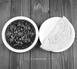 Manchurian Gravy + 1 Rumali Roti (1 Piece)