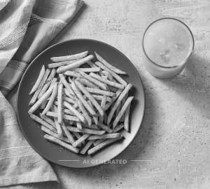 Finger Chips + Mosambi Juice