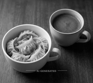 Steam Momos + Coffee
