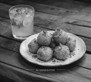 Chicken Cheese Ball + Lime Mint