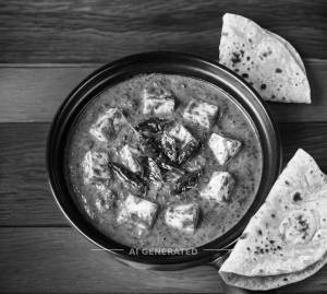 Paneer Hyderabadi + Tawa Roti (2 pieces)