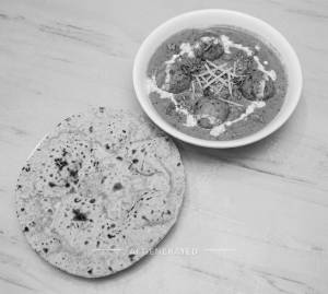 Malai Kofta. + Plain Roti (1 Pc)