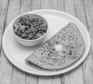 Mix Veg + Tawa Butter Roti (1 Piece)                             