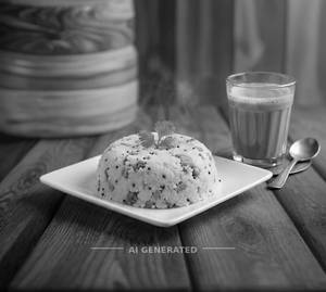 Upma + Chai             